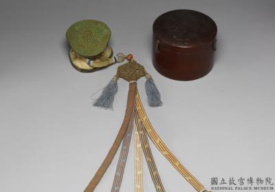 图片[2]-Kapala skull hand-drum with leather case, made in Tibet, Qing dynasty, 18th century-China Archive